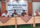 Koramil 01/Kota Hadiri MUSDESUS Penetapan Lahan Gerai KDKMP Di Desa Tambongwetan Klaten