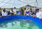 Babinsa Desa Joho Klaten Hadiri Launching Program Ketahanan Pangan Budidaya Lele Bioflok