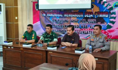 Kodim Klaten Gelar Rapat Pleno TMMD Sengkuyung Tahap I TA 2026