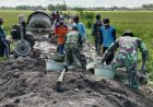 Sinergi TNI Dan Warga Percepat Pembangunan Infrastruktur Desa