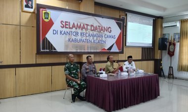 Bati Tuud Koramil 20/Cawas Hadiri Rapat Tarawih Keliling Dan Buka Bersama Tahun 2026 Kecamatan Cawas Klaten